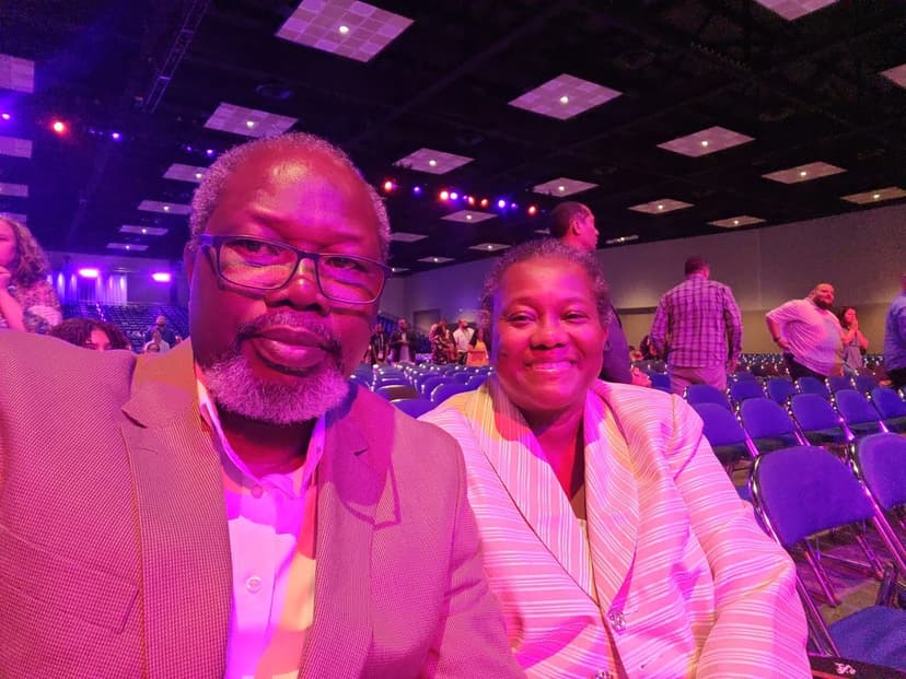 Bishop Alex and his wife